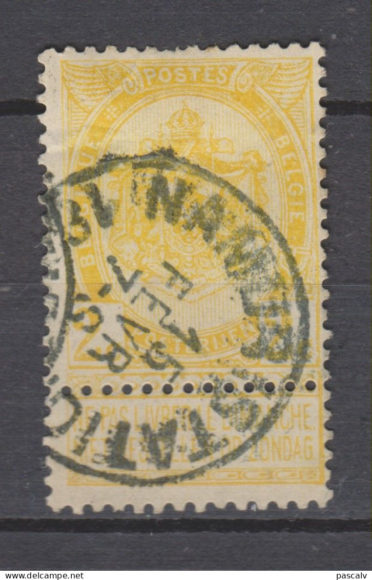 COB 54 Oblitération Centrale NAMUR (STATION) - 1893-1907 Coat Of Arms