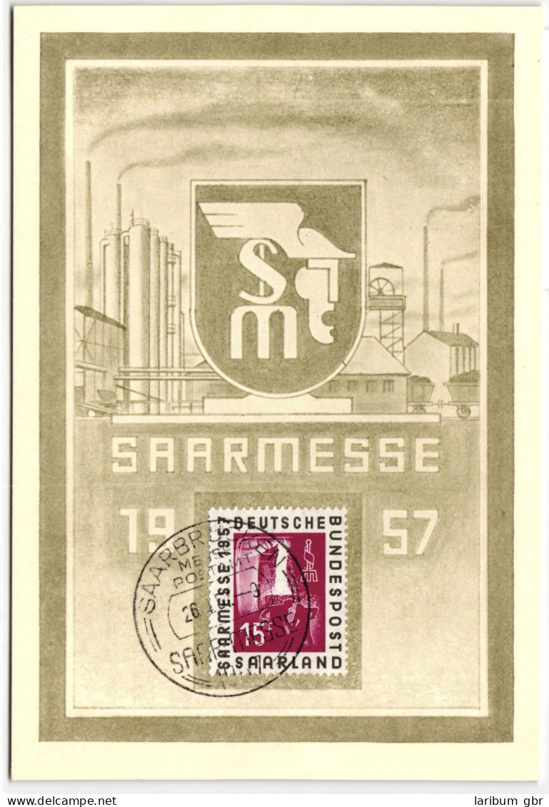 Saarland 400 Auf Postkarte Maximumkarte #NG550 - Autres & Non Classés