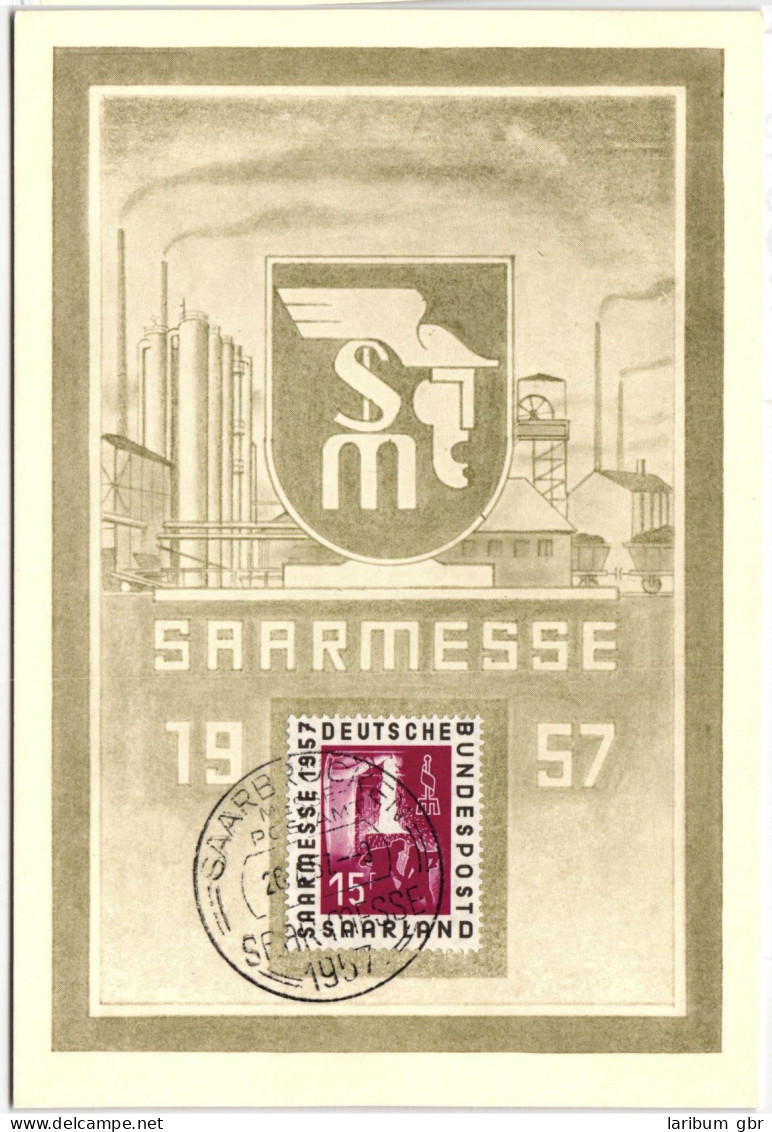 Saarland 400 Auf Postkarte Maximumkarte #NG549 - Autres & Non Classés