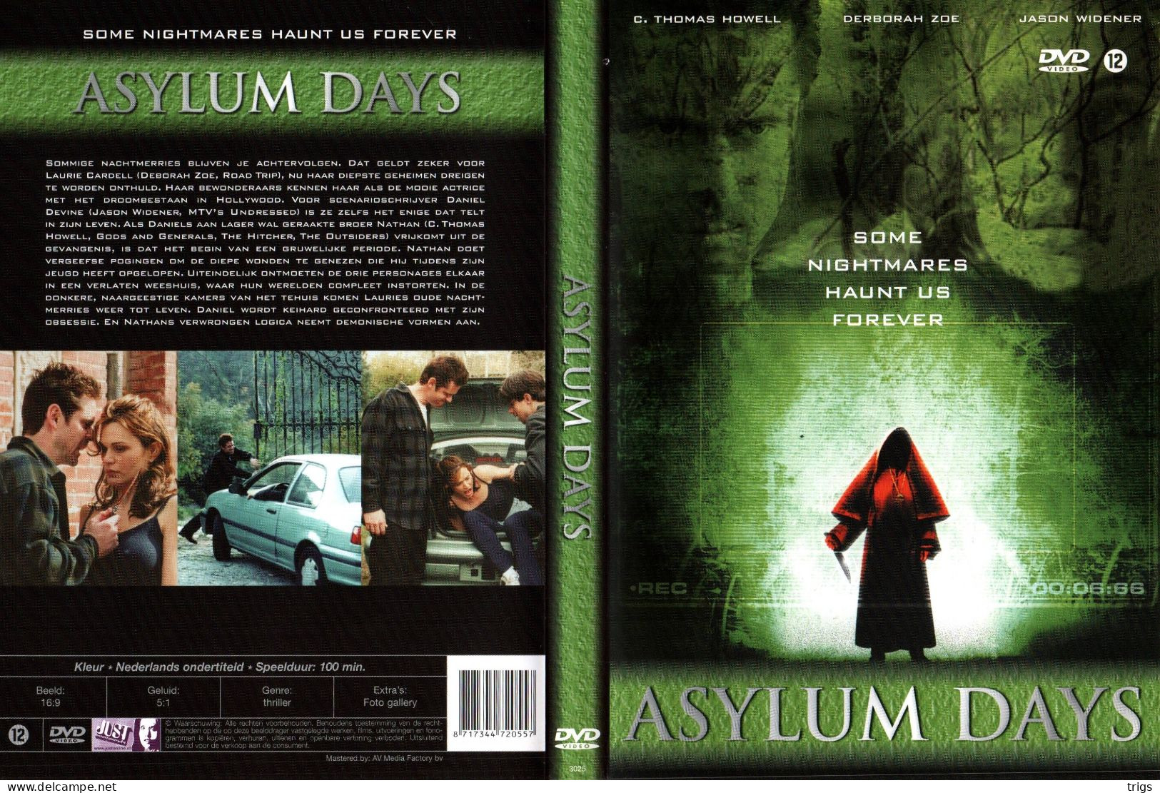 DVD - Asylum Days - Policíacos