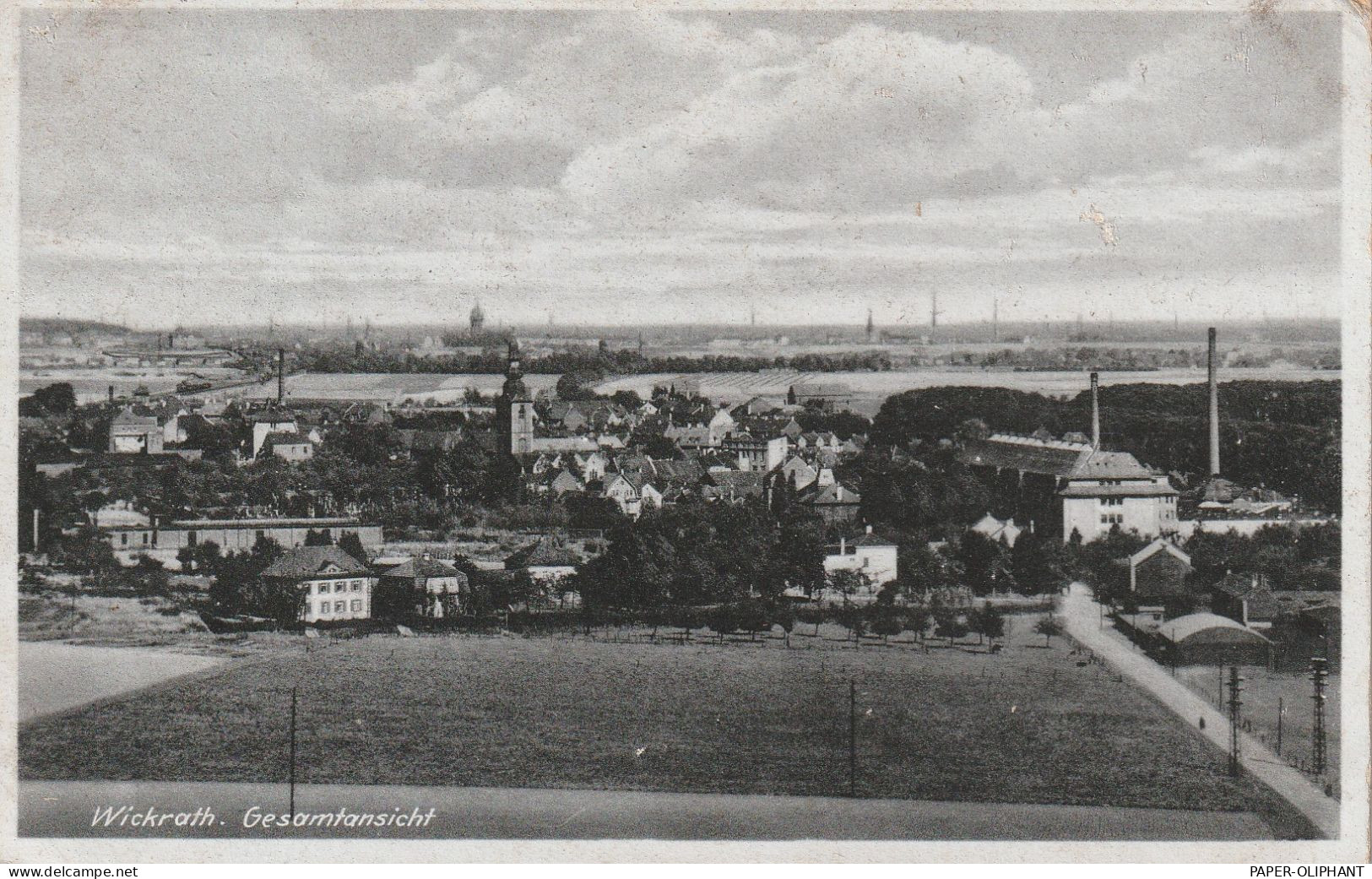 4050 MÖNCHENGLADBACH - WICKRATH, Gesamtansicht, 1941 - Mönchengladbach