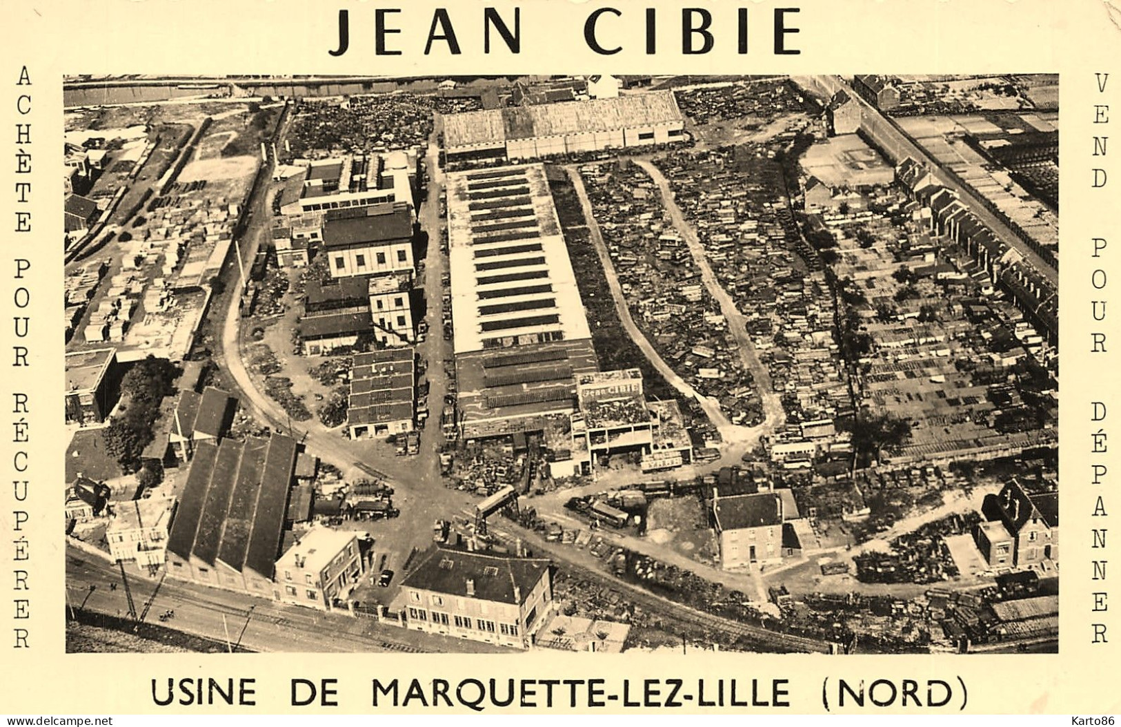 Marquette Lez Lille * Usine JEAN CIBIE * Industrie - Altri & Non Classificati