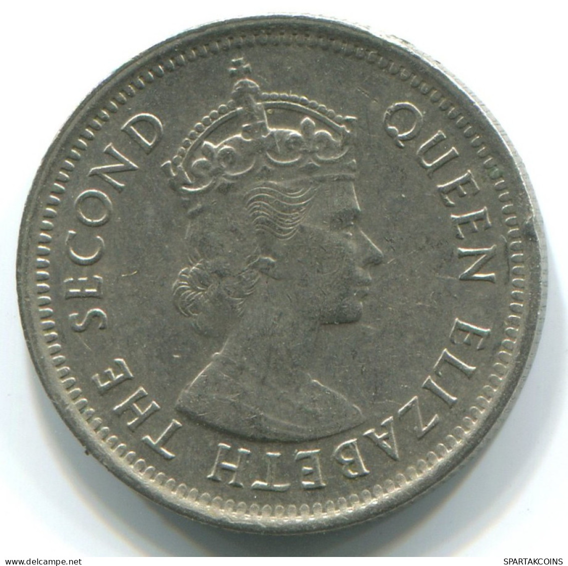 10 CENTS 1965 CARIBE ORIENTAL EAST CARIBBEAN Moneda #WW1184.E.A - Ostkaribischer Staaten