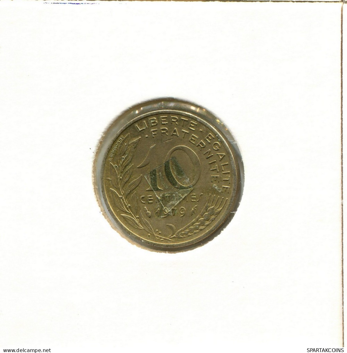 10 CENTIMES 1979 FRANKREICH FRANCE Französisch Münze #BB457.D.A - 10 Centimes