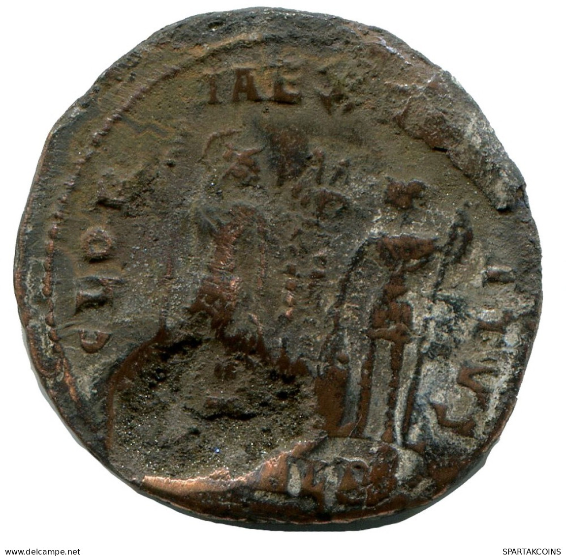 CONSTANTIUS II ALEKSANDRIA FROM THE ROYAL ONTARIO MUSEUM #ANC10448.14.D.A - El Imperio Christiano (307 / 363)