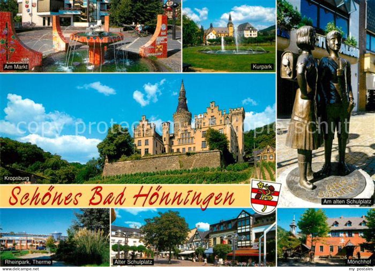 73239043 Bad Hoenningen Markt Kropsburg Schulplatz Bad Hoenningen - Bad Hoenningen