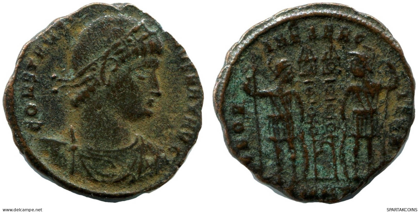 CONSTANTINE I MINTED IN NICOMEDIA FOUND IN IHNASYAH HOARD EGYPT #ANC10947.14.F.A - El Impero Christiano (307 / 363)