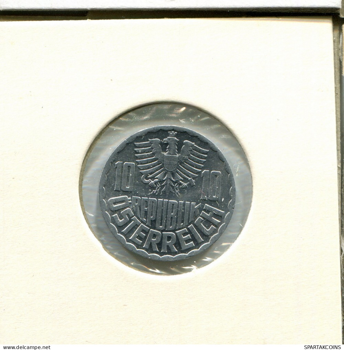 10 GROSCHEN 1977 AUSTRIA Coin #AV041.U.A - Austria