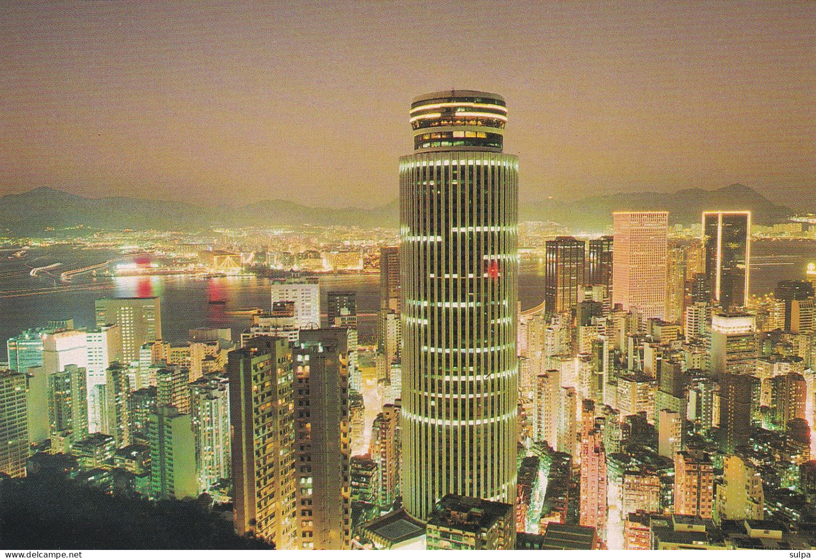 Hong Kong, Wanchal At Night - China