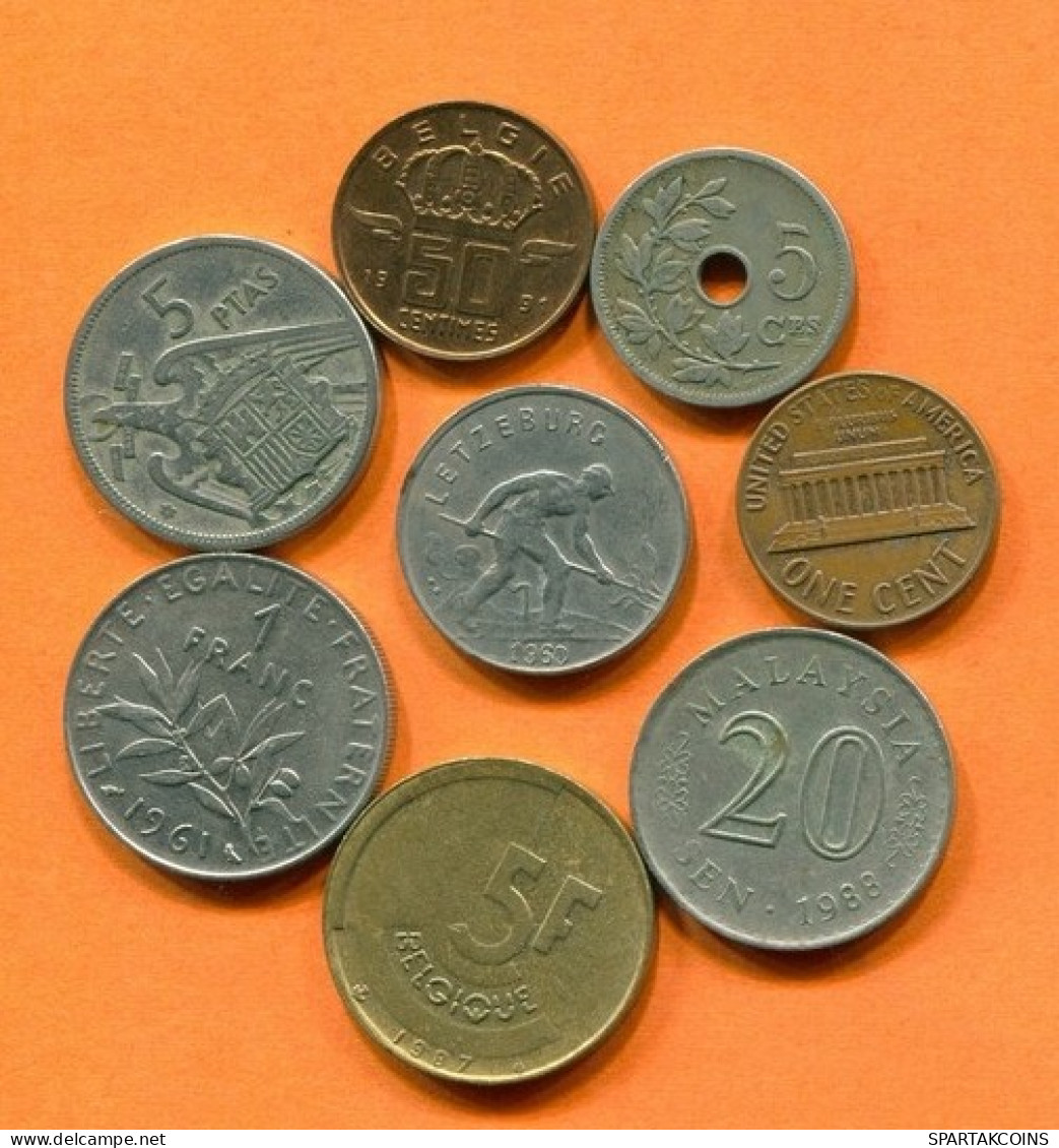 Collection MUNDO Moneda Lote Mixto Diferentes PAÍSES Y REGIONES #L10367.1.E.A - Autres & Non Classés