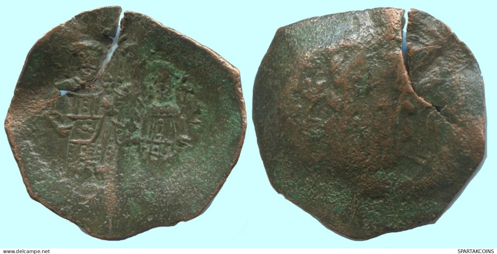 ALEXIOS III ANGELOS ASPRON TRACHY BILLON BYZANTINE Coin 1.8g/26mm #AB445.9.U.A - Byzantinische Münzen