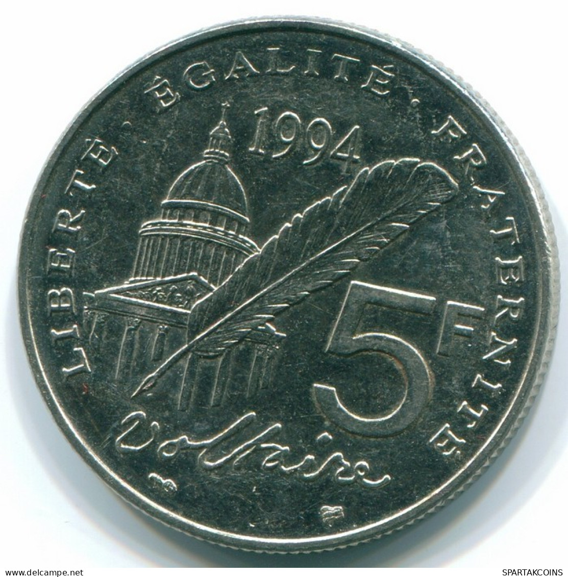 5 FRANCS 1994 FRANCIA FRANCE Moneda XF/UNC #FR1114.3.E.A - 5 Francs