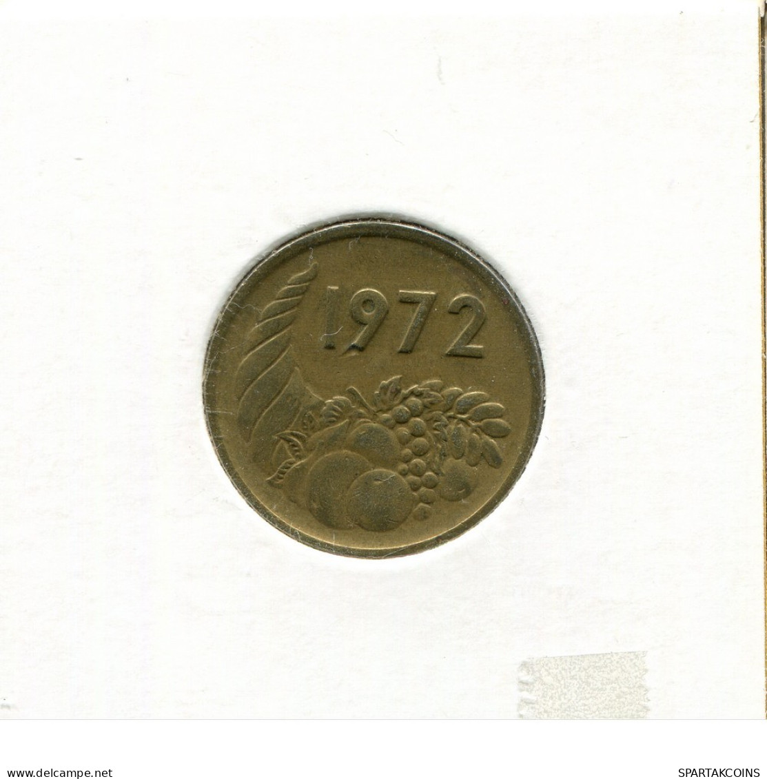 20 CENTIMES 1972 ARGELIA ALGERIA Moneda #AS186.E.A - Argelia