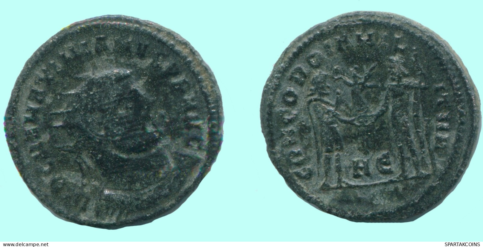 MAXIMIANUS HERACLEA Mint AD 295-296 JUPITER & VICTORY 2.9g/20mm #ANC13074.17.E.A - La Tétrarchie (284 à 307)