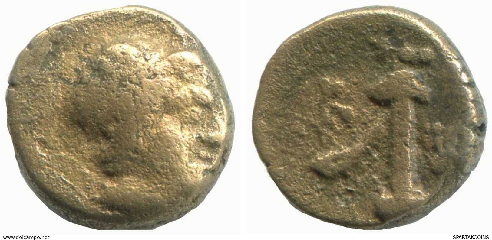 CARIA KAUNOS HEMIDRACHM ATHENA SWORD 1.8g/11mm #NNN1296.9.E.A - Griechische Münzen