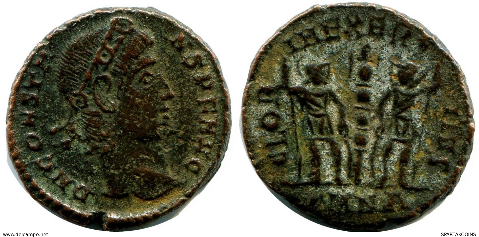 CONSTANS MINTED IN NICOMEDIA FOUND IN IHNASYAH HOARD EGYPT #ANC11791.14.F.A - El Imperio Christiano (307 / 363)