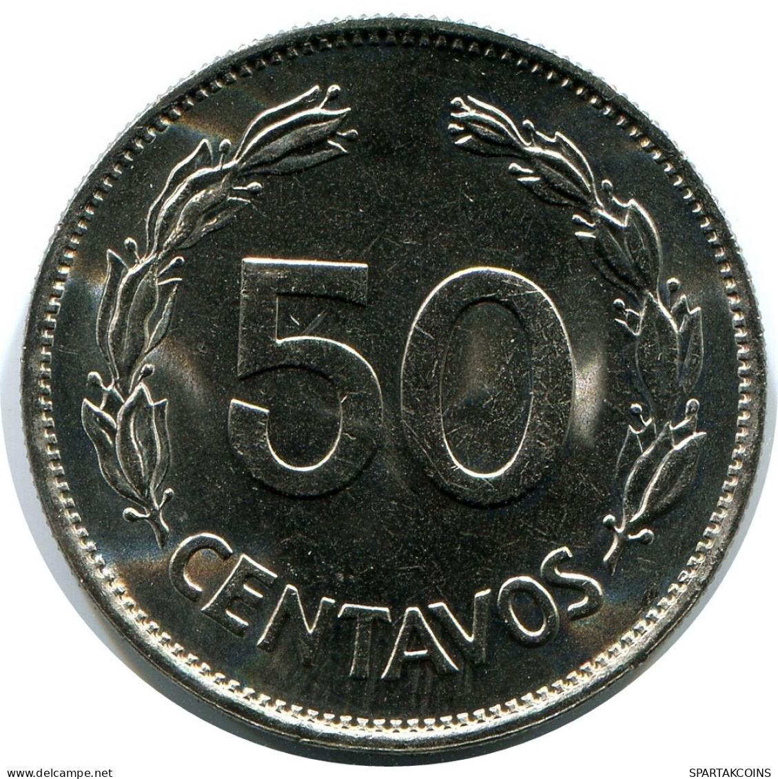 50 CENTAVOS 1979 ECUADOR Münze #AZ167.D.A - Equateur