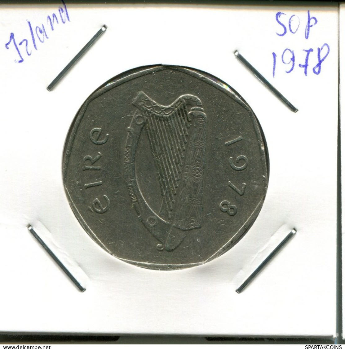 50 PENCE 1978 IRLAND IRELAND Münze #AN660.D.A - Ireland