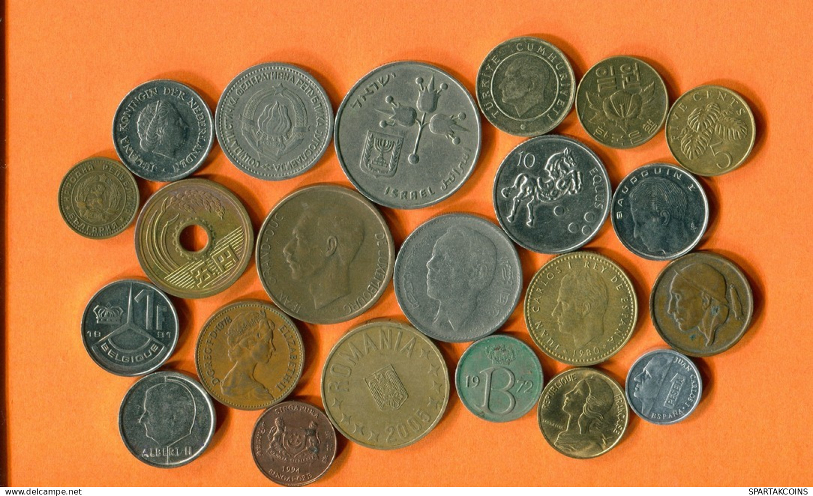 Collection MUNDO Moneda Lote Mixto Diferentes PAÍSES Y REGIONES #L10027.2.E.A - Autres & Non Classés