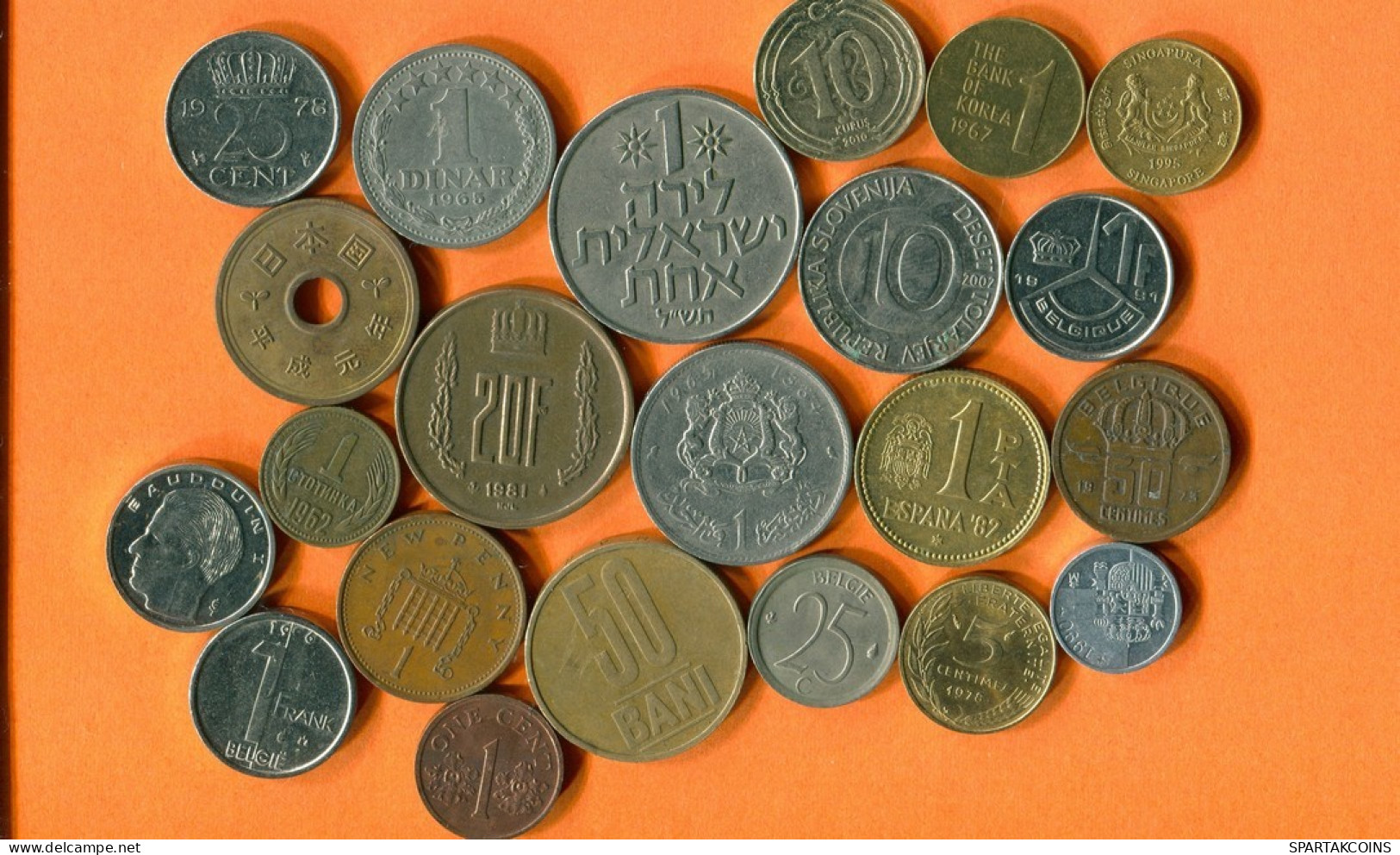 Collection MUNDO Moneda Lote Mixto Diferentes PAÍSES Y REGIONES #L10027.2.E.A - Altri & Non Classificati
