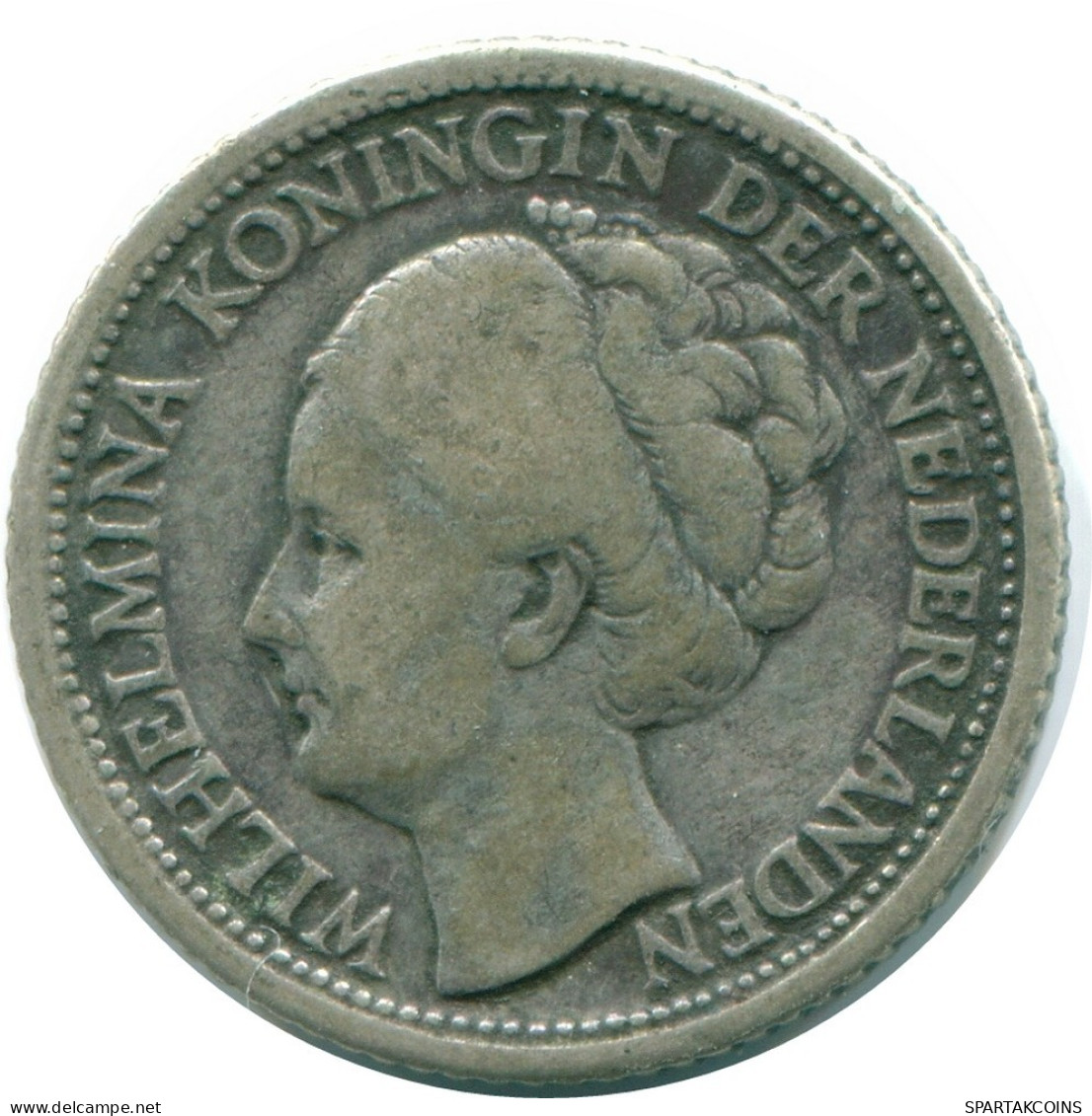 1/4 GULDEN 1944 CURACAO Netherlands SILVER Colonial Coin #NL10607.4.U.A - Curaçao