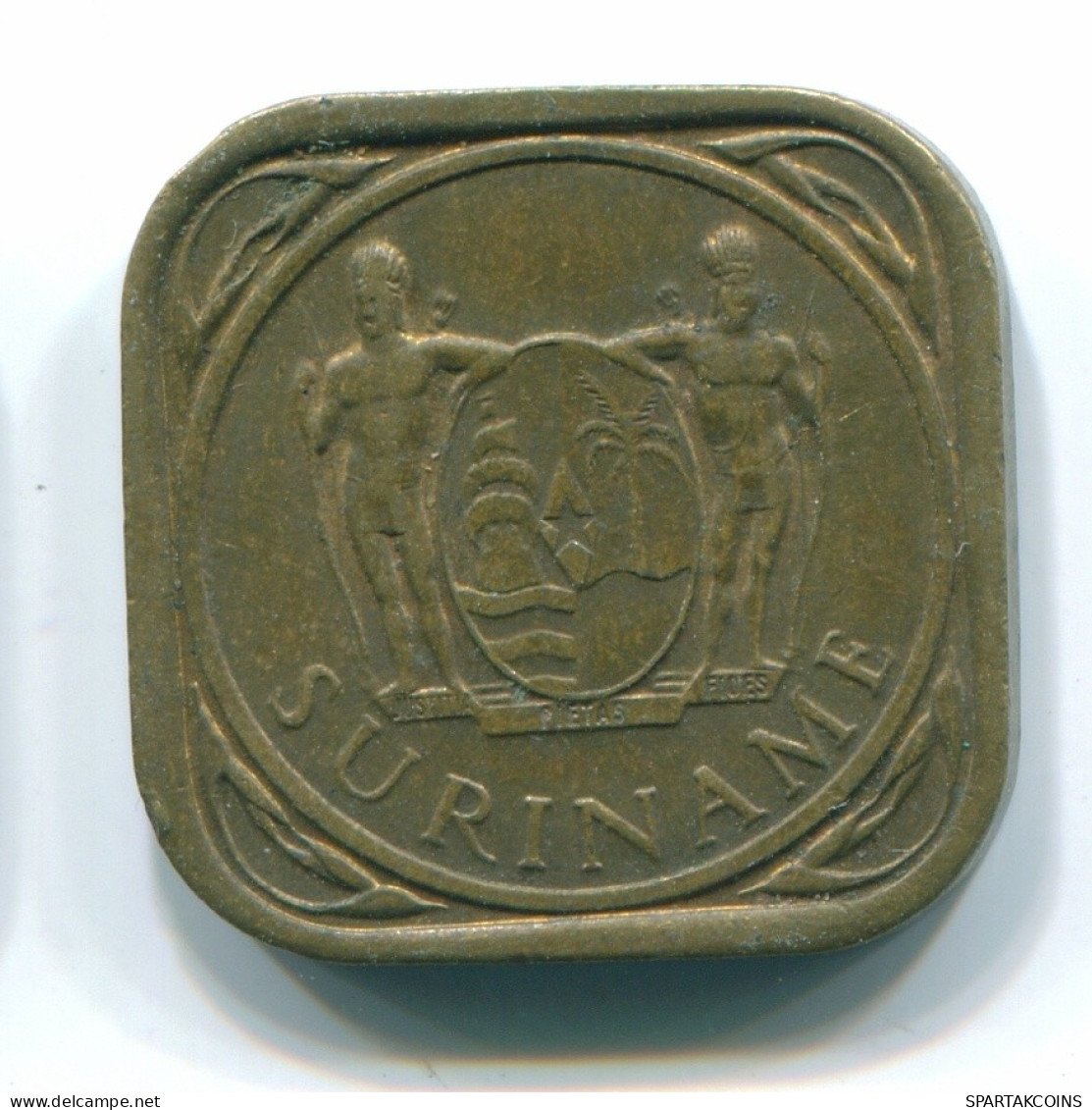 5 CENTS 1971 SURINAM NIEDERLANDE Nickel-Brass Koloniale Münze #S12872.D.A - Surinam 1975 - ...