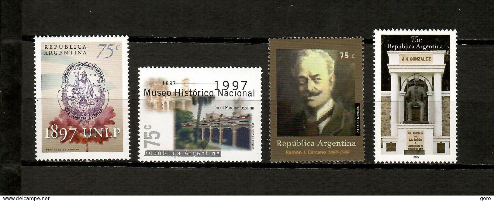 Argentina  1997 .-  Y&T  Nº  1963-1964-1965-1977    ** - Unused Stamps