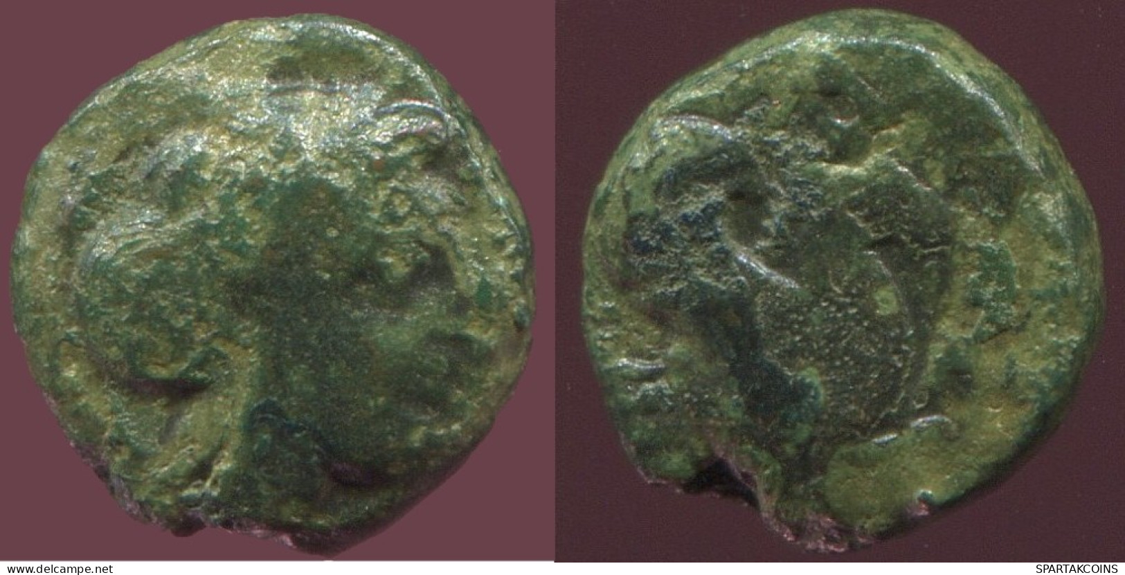 Antike Authentische Original GRIECHISCHE Münze 1.4g/9mm #ANT1546.9.D.A - Griekenland