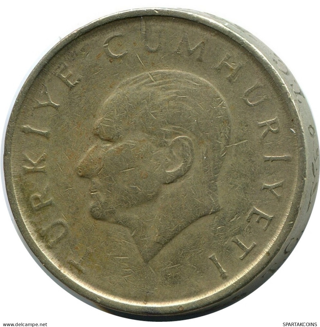 25 LIRA 1998 TURKEY Coin #AR251.U.A - Turkey