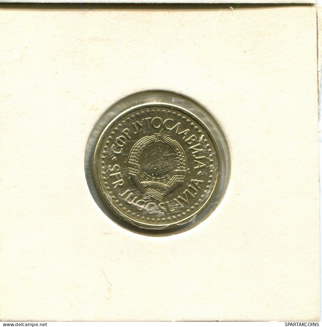 1 DINAR 1983 YUGOSLAVIA Coin #AV140.U.A - Yougoslavie