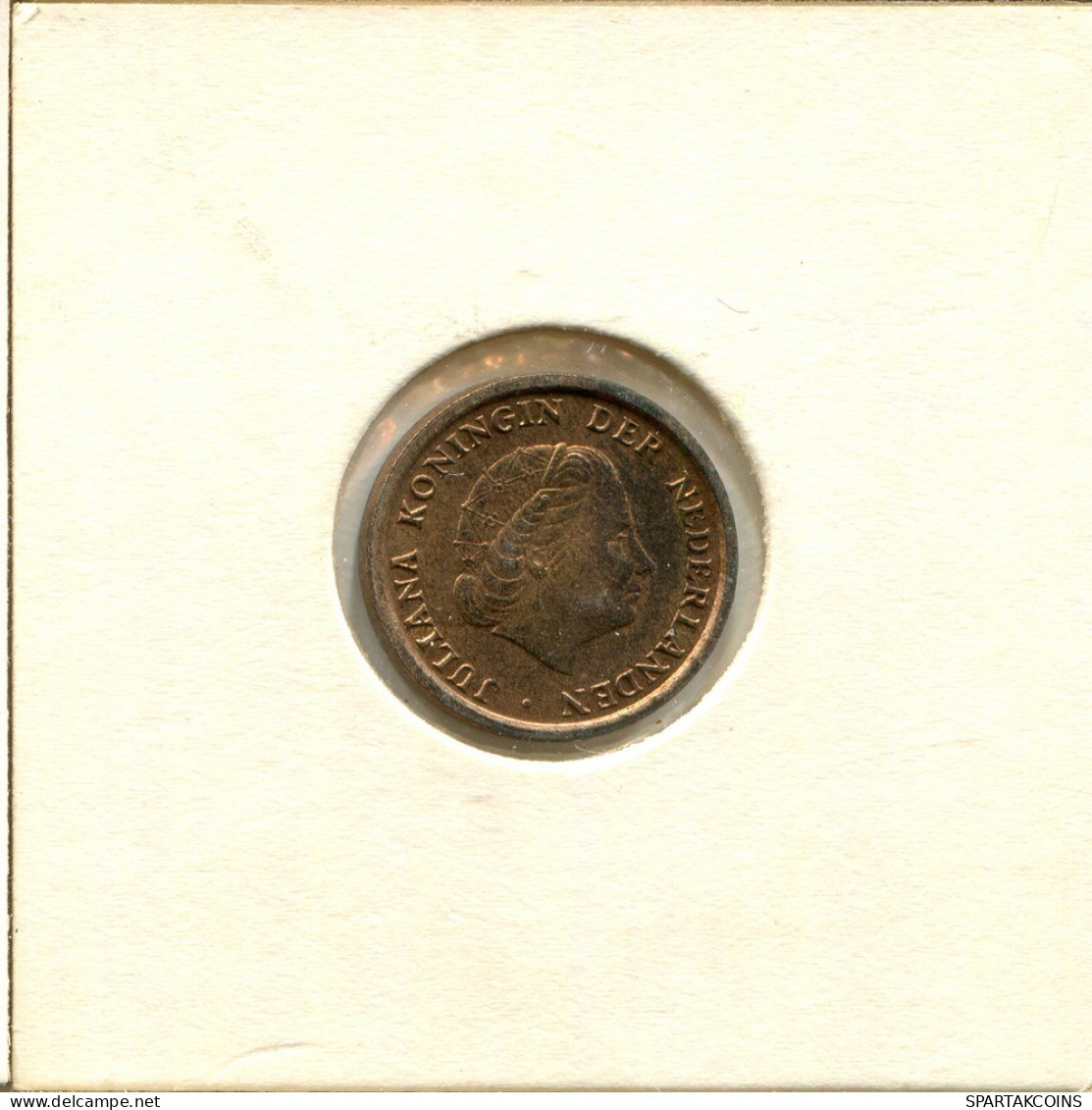 1 CENT 1971 NEERLANDÉS NETHERLANDS Moneda #AU391.E.A - 1948-1980: Juliana