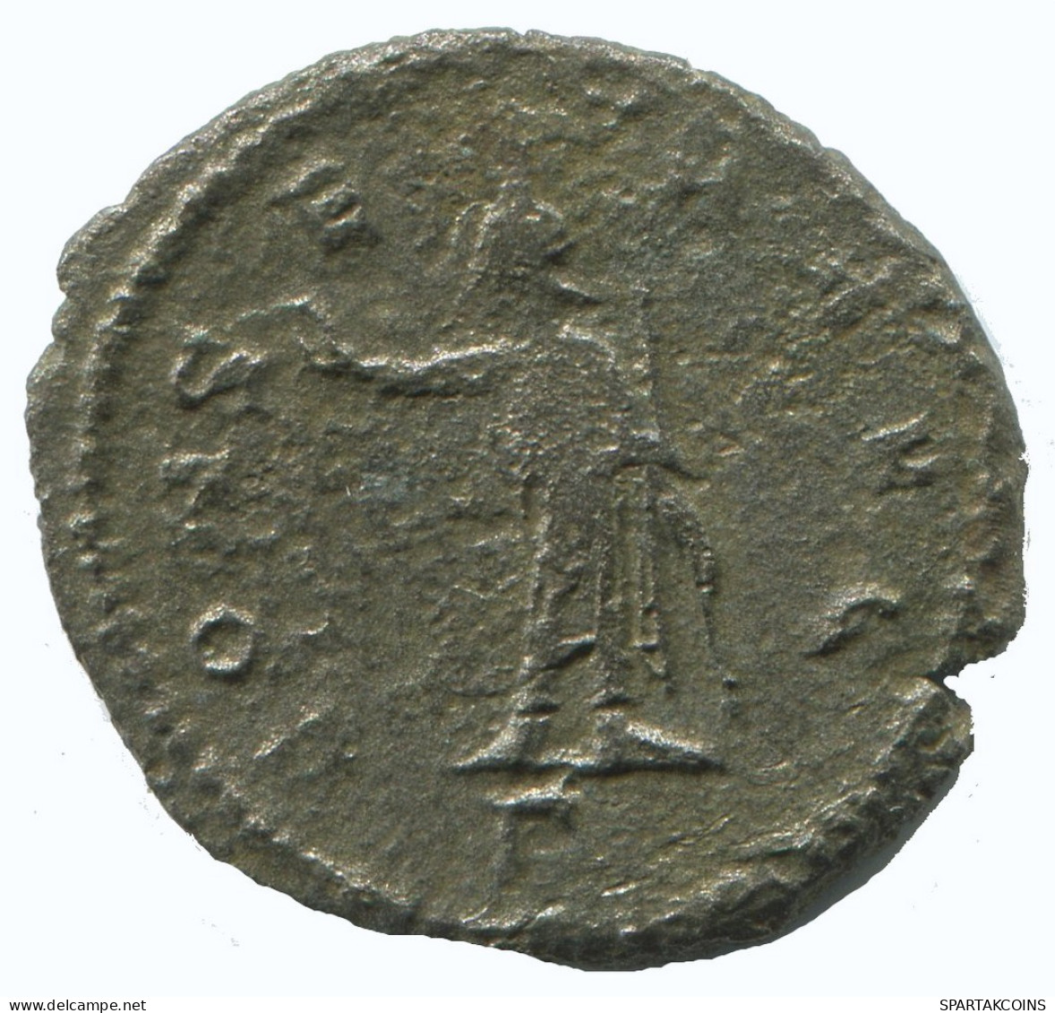 CLAUDIUS II ANTONINIANUS Antiochia Γ AD201 Conser AVG 3.2g/22mm #NNN1915.18.E.A - L'Anarchie Militaire (235 à 284)