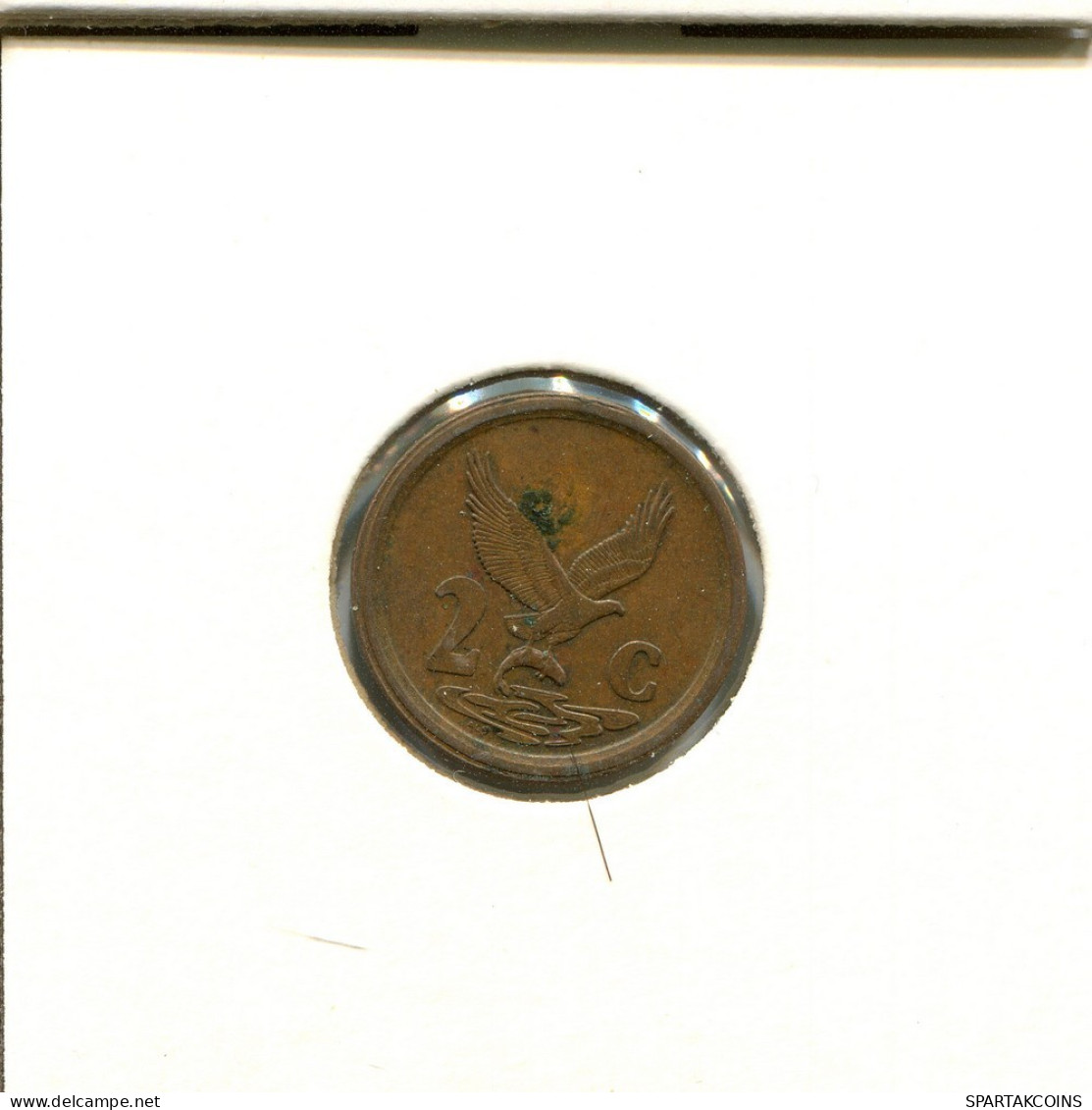2 CENTS 1994 SOUTH AFRICA Coin #AT126.U.A - Sudáfrica