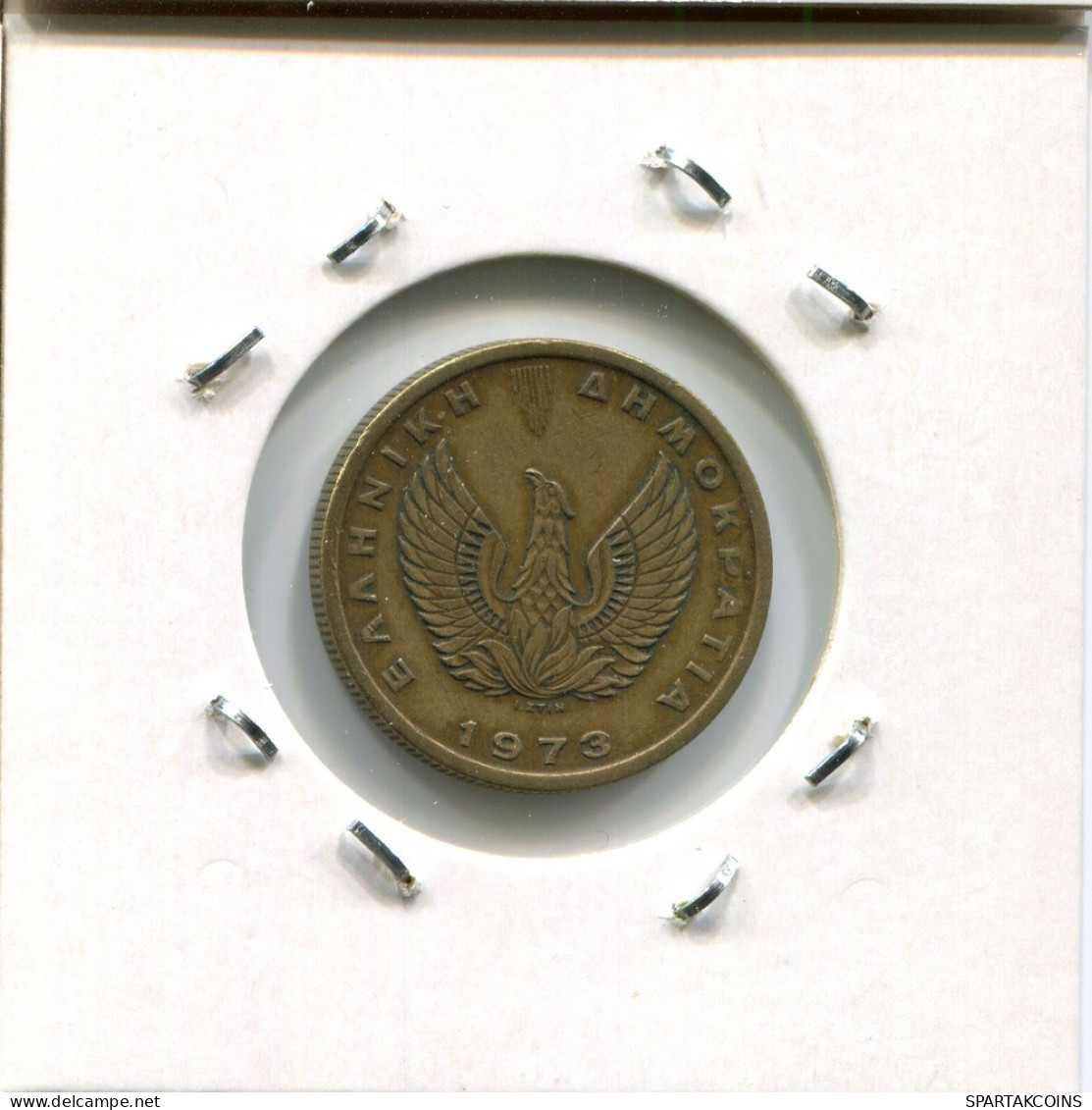1 DRACHMA 1973 GREECE Coin #AR346.U.A - Griekenland
