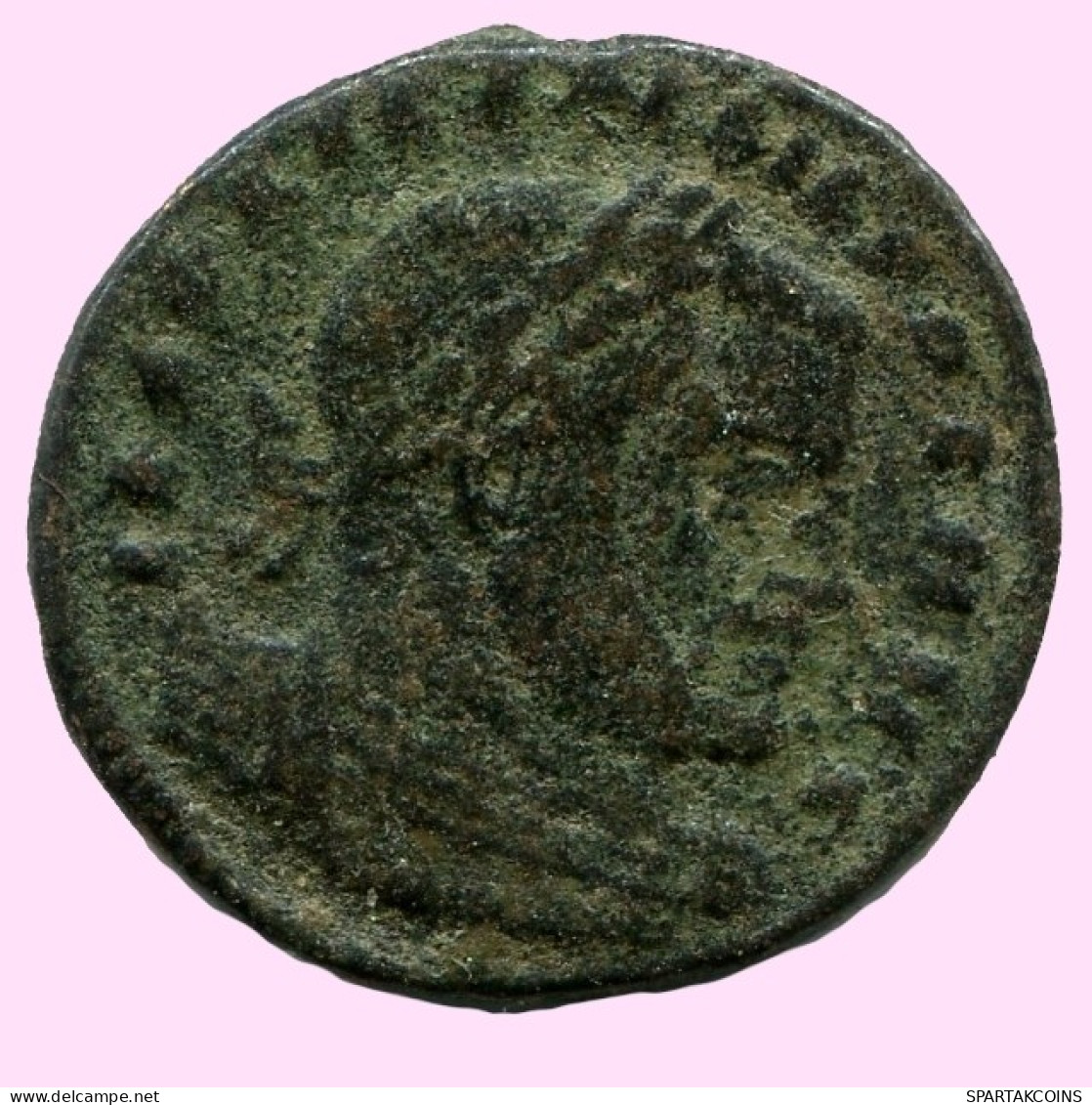 CONSTANTINE I Auténtico Original Romano ANTIGUOBronze Moneda #ANC12235.12.E.A - Der Christlischen Kaiser (307 / 363)