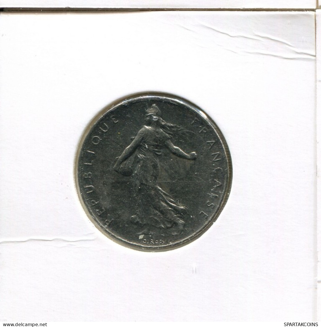 1 FRANC 1977 FRANCIA FRANCE Moneda #AK536.E.A - 1 Franc