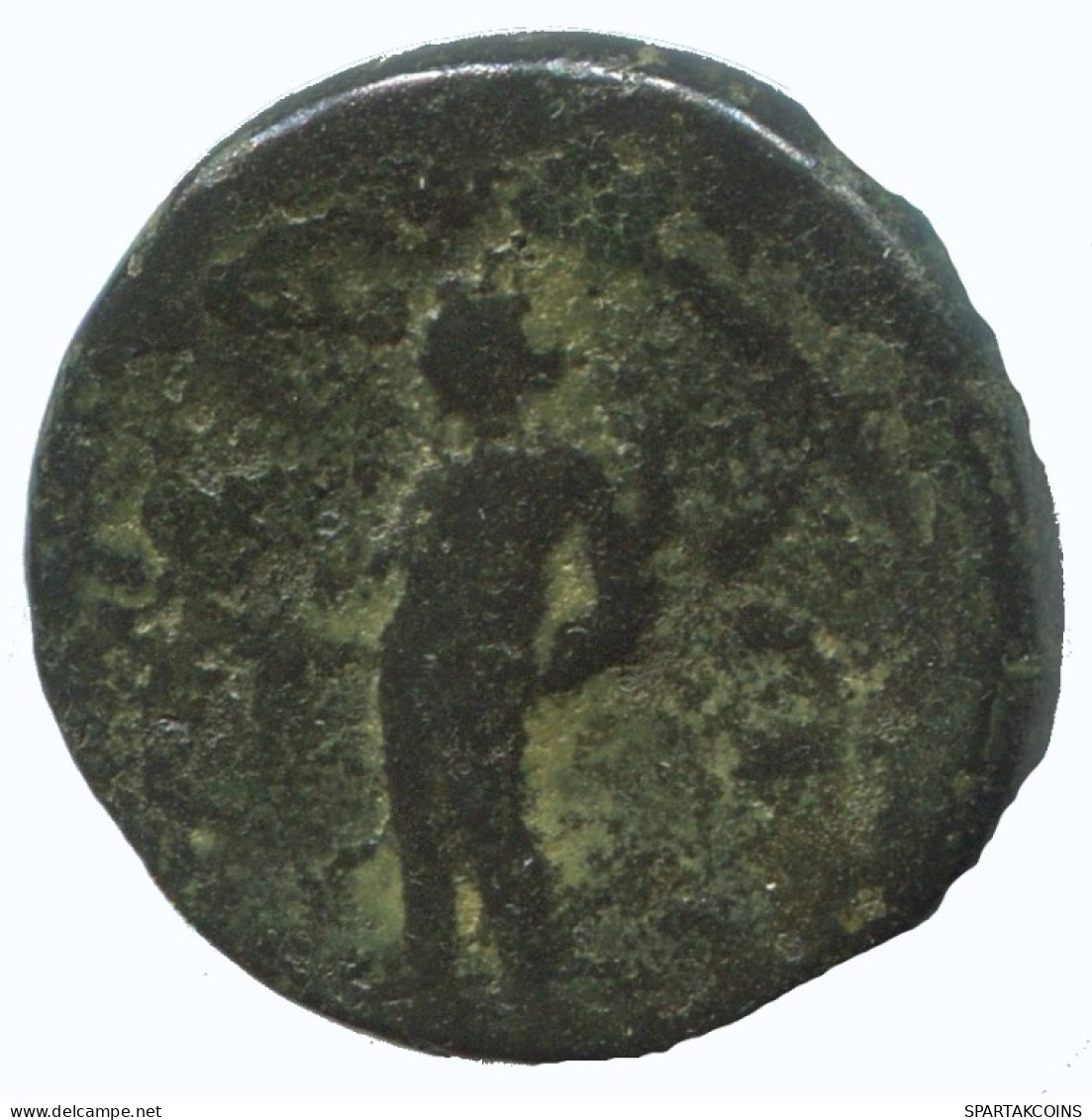 Authentique ORIGINAL GREC ANCIEN Pièce 3.9g/17mm #AA068.13.F.A - Griechische Münzen