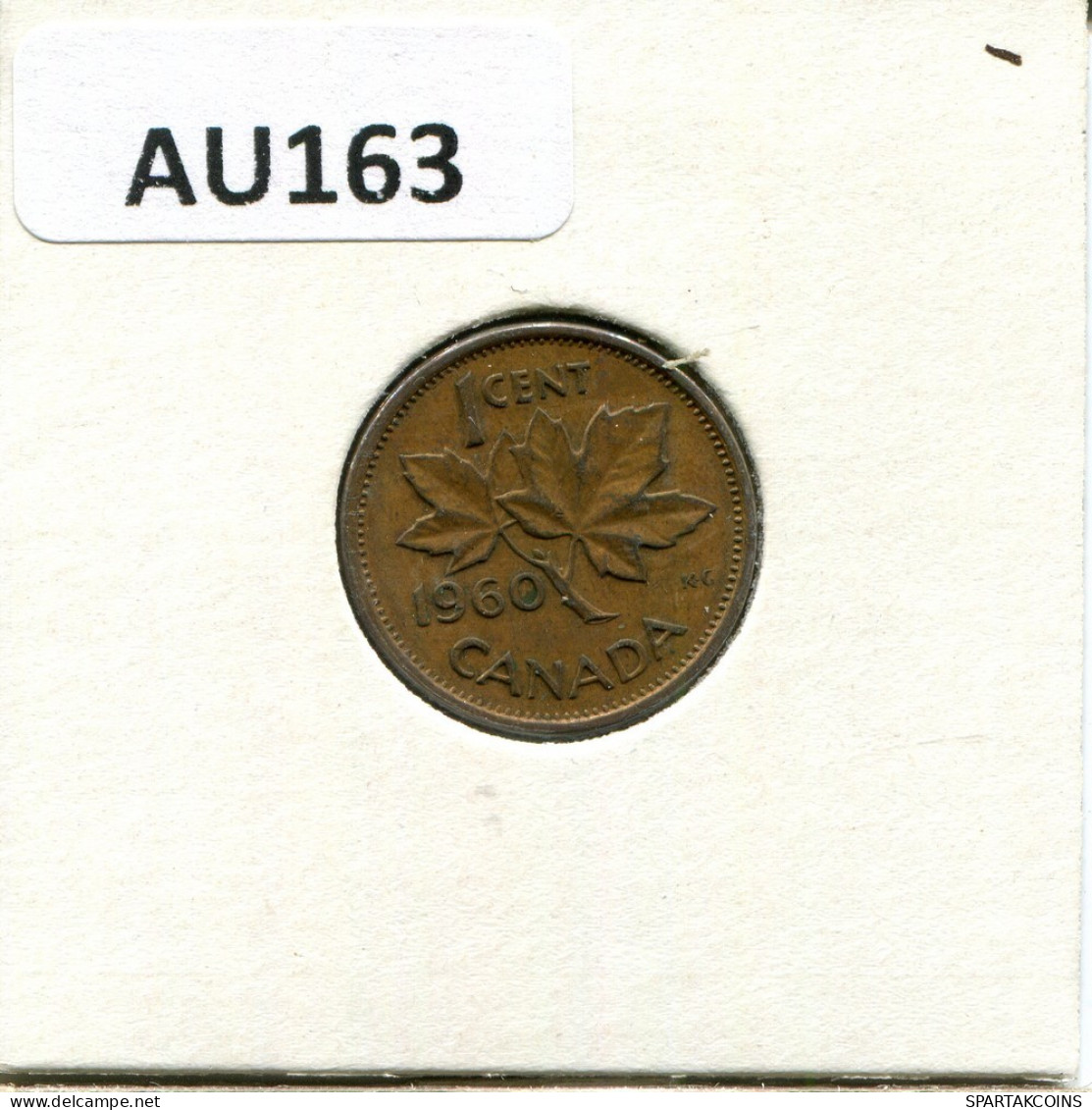 1 CENT 1960 CANADA Moneda #AU163.E.A - Canada