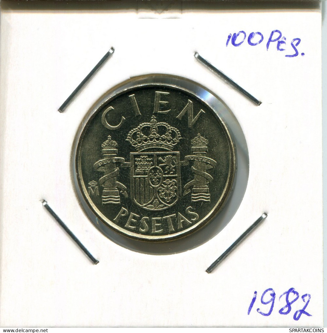 100 PESETAS 1982 SPANIEN SPAIN Münze #AR848.D.A - 100 Pesetas