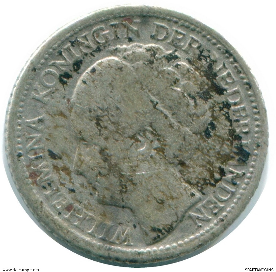 1/10 GULDEN 1944 CURACAO Netherlands SILVER Colonial Coin #NL11815.3.U.A - Curacao