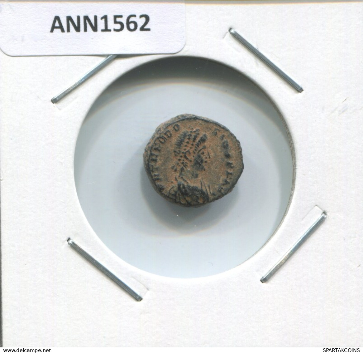 THEODOSIUS I AD379-383 VOT X MVLT XX 1.8g/14mm ROMAN EMPIRE #ANN1562.10.F.A - The End Of Empire (363 AD To 476 AD)