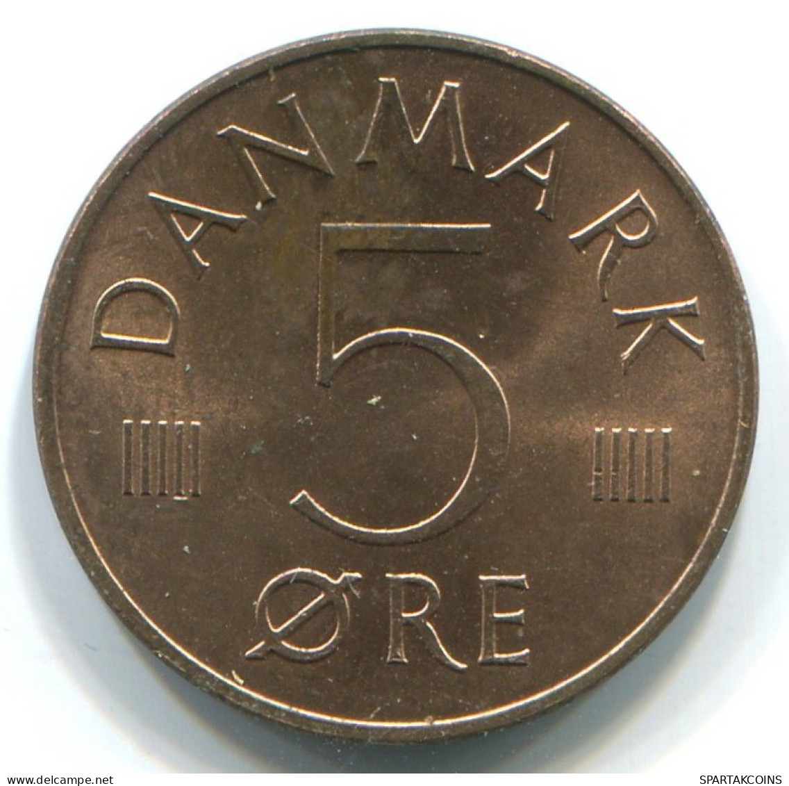 5 ORE 1973 DINAMARCA DENMARK Moneda #WW1030.E.A - Denmark