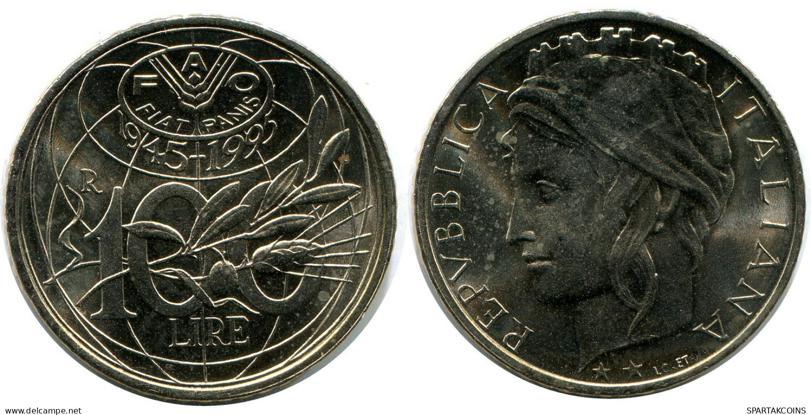 100 LIRE 1995 ITALIA ITALY Moneda #AZ527.E.A - 100 Lire