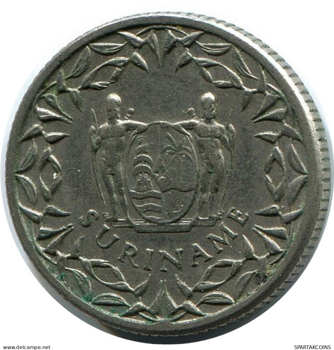 10 CENTS 1966 SURINAME Moneda #AR204.E.A - Surinam 1975 - ...