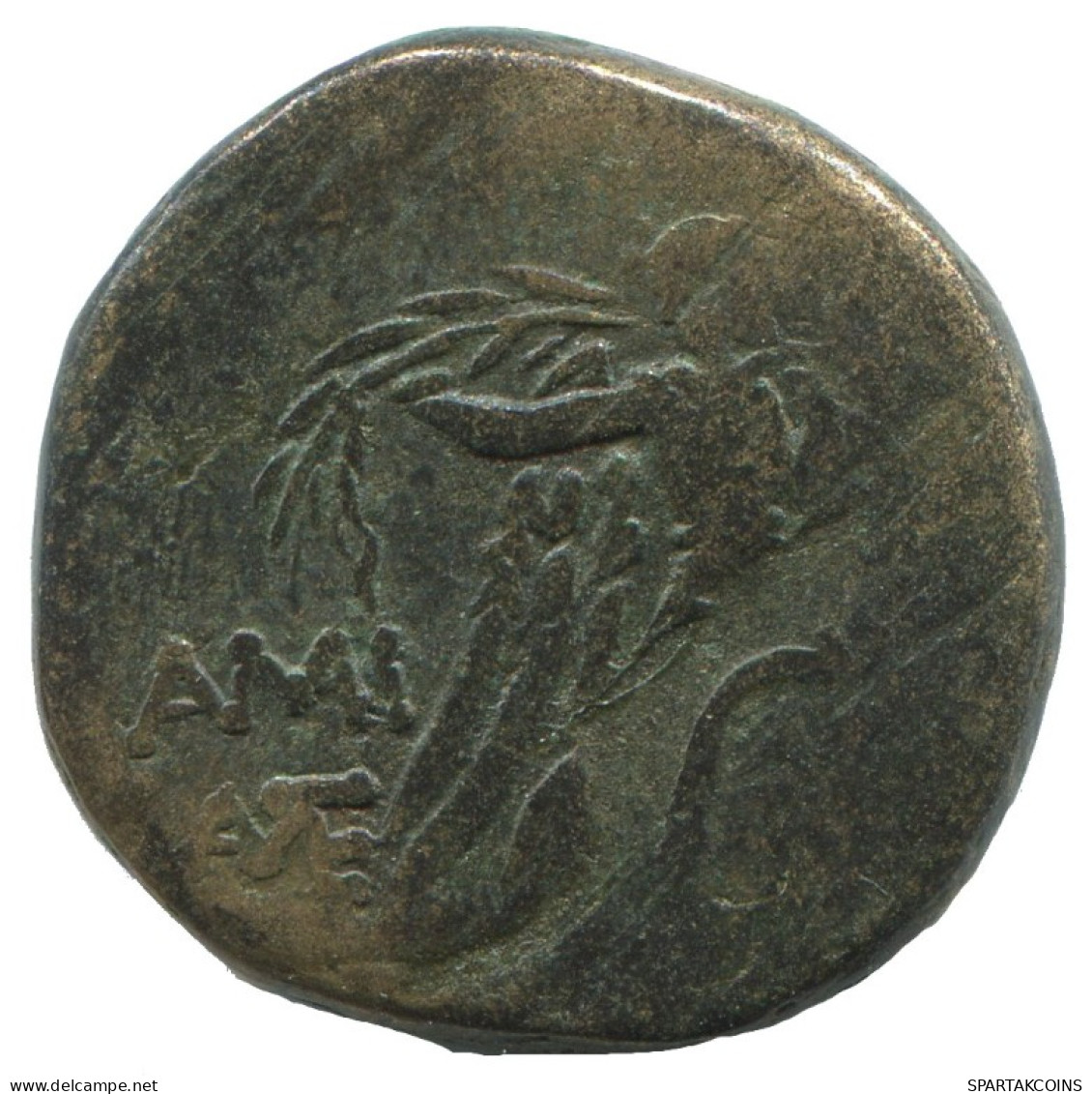 AMISOS PONTOS AEGIS WITH FACING GORGON Ancient GREEK Coin 7.9g/21mm #AA150.29.U.A - Griechische Münzen