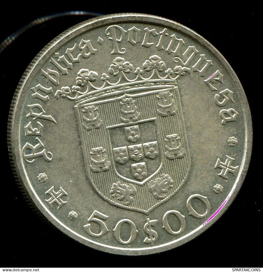 50 ESCUDOS 1968 PORTUGAL SILBER Münze #W10386.27.D.A - Portugal