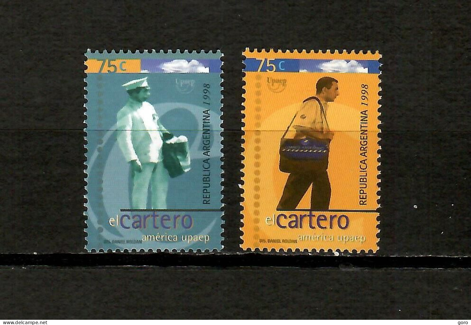 Argentina  1998 .-  Y&T  Nº  2015/2016    ** - Unused Stamps
