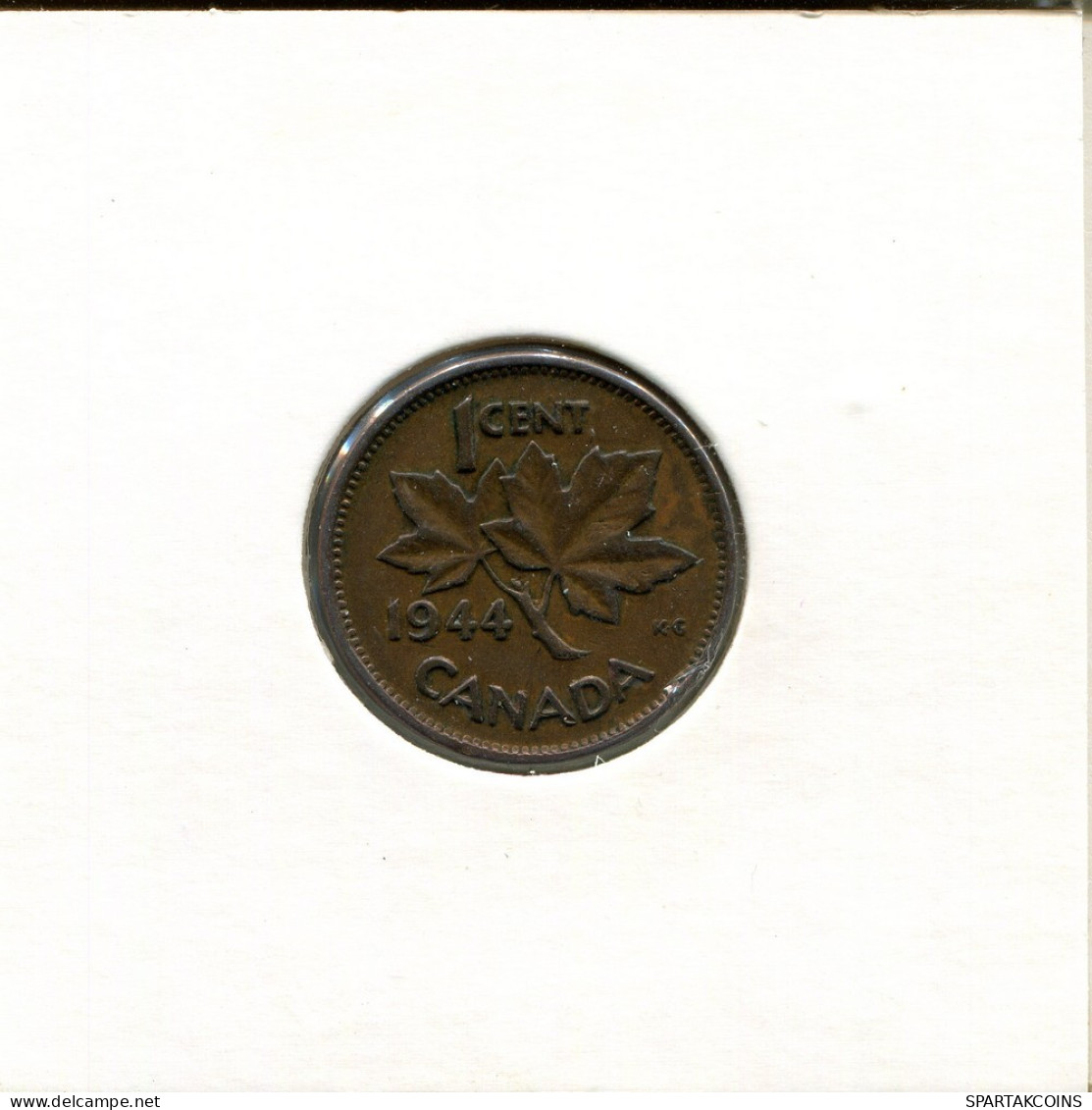 1 CENT 1944 CANADA Coin #AR436.U.A - Canada