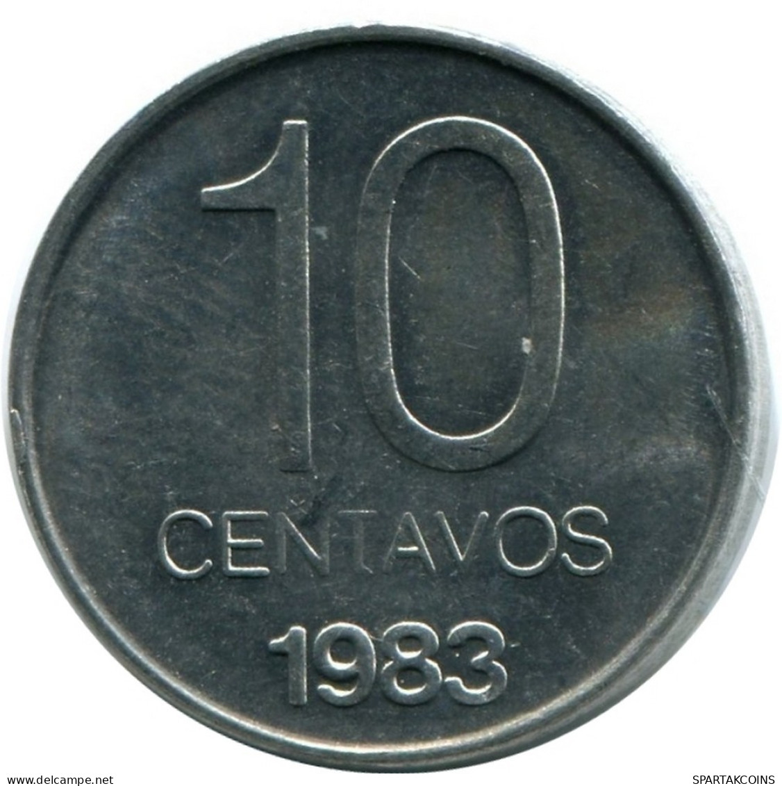 10 CENTAVOS 1983 ARGENTINA Coin UNC #M10337.U.A - Argentinië