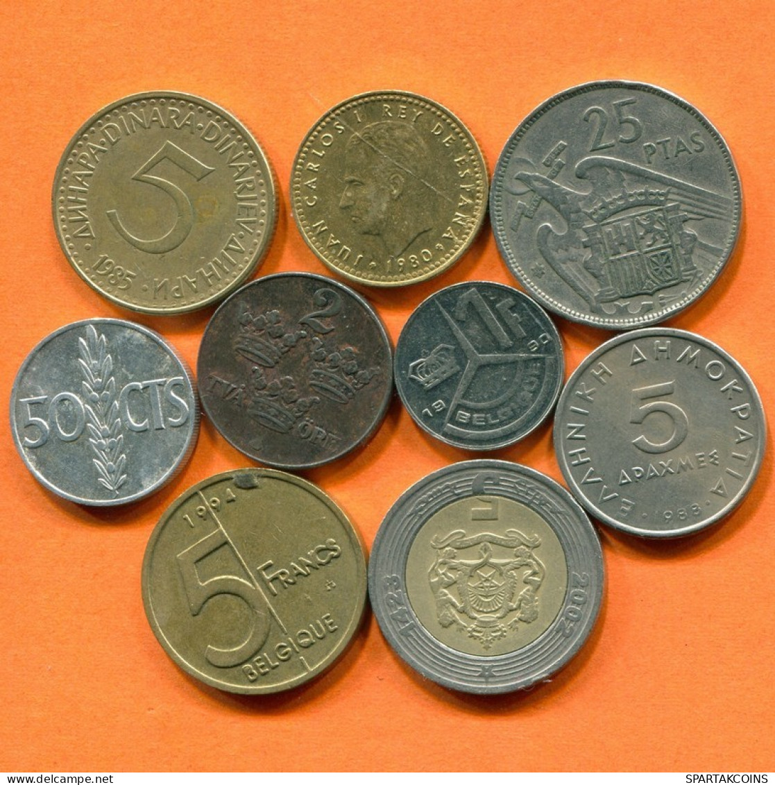 Collection MUNDO Moneda Lote Mixto Diferentes PAÍSES Y REGIONES #L10123.1.E.A - Other & Unclassified